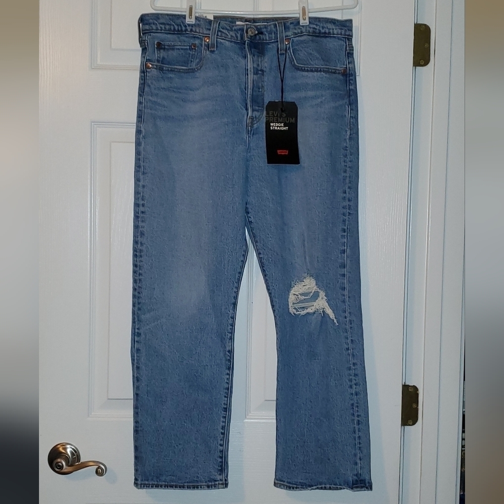 Levi's WEDGIE STRAIGHT FIT WOMEN'S JEANS SIZE 31×26